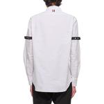 Длинная рубашка с пуговицами THOM BROWNE, белая - фото 6