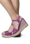 Босоножки на танкетке Toni Pons Amaia, фиолетовый - фото