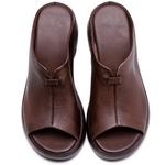 Слипоны женские Coffee/Black Jay - фото 4