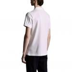 Логотип поло Moncler, белый - фото 5