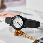 Часы CASIO Quartz Waterproof Black Analog, черный - фото 2