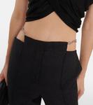 Брюки Rivu с декором Aya Muse, черный - фото 4