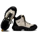 Женские ботинки Jeep на платформе с логотипом, песочный - фото 5