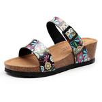 Шлепанцы женские Golofi, цвет 140 White - фото