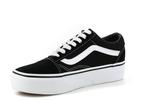 Кроссовки ua old skool на платформе Vans, черный - фото 4