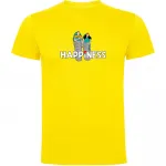 Футболка Kruskis Happiness, желтый - фото