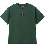 Футболка унисекс SPRAYGROUND, темно-зеленый - фото