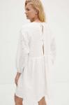 Хлопковое платье Answear Lab, белый - фото
