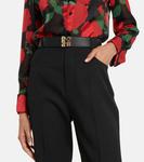 Декорированный кожаный ремень Carasky Christian Louboutin, черный - фото 2