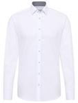 Рубашка Slim Fit белого цвета Eterna - фото