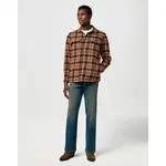 Рубашка Wrangler 112372458 Relaxed Fit, коричневый - фото 7