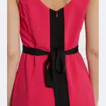 Оливковое платье Pinko, фуксия - фото 4