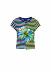 Футболка Desigual STRIPED DAISY , Green - фото 5