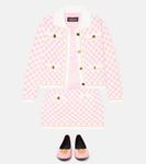 Клетчатая юбка Medusa из шерсти Versace, разноцветный - фото 2