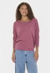 Джемпер Saint Tropez Jumper, Red Violet Melange/Mauve - фото