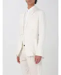 Белый льняной блейзер, классический крой. Aspesi, белый - фото 3