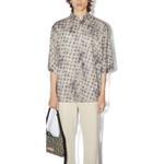 Серая мужская рубашка Acne Studios, серый - фото 4