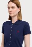 Рубашка-блузка BUTTONED PLACKET POLO SHIRT Ralph Lauren, синий - фото 3