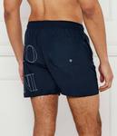 Шорты плавательные Emporio Armani с логотипом, синий - фото 2