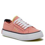 Кроссовки Pepe Jeans Ottis Basic G PGS30605 Pastel Orange 119, оранжевый - фото 2