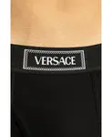 Хлопковые трусы Versace, черный - фото 4