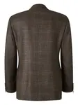 Однобортный клетчатый блейзер Canali, коричневый - фото 2