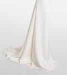 Свадебное платье из креп-сатина Alex Perry, белый - фото 5