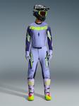 Брюки Alpinestars 2026 Supertech Scenz, Purple/Yellow Fluo - фото 3
