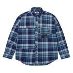 Рубашка Palace Lumber Yak Patch Overshirt, Blue - фото