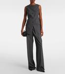 Шерстяной жилет Róhe, Dark Grey Melange - фото 2