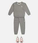 Хлопковые спортивные штаны Mini Fairview Face Acne Studios, серый - фото 2