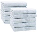 Полотенца набор  Zollner, синий - фото