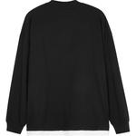 Свитшот унисекс черный Skechers, Black-0018 - фото 3