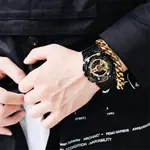 CASIO Часы Men Liquid Crystal/Analog Dual Display Series Gold Watch - фото 6