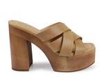 Сандалии Candie's Marlie Platform Sandal, Natural Beige Leather - фото 2