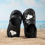 Детские шлепанцы для детей Snoopy, черный - фото 53