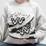 Кроссовки WARRIOR Skateboarding Shoes Unisex Low-top Beige/Black, бежевый/черный - фото 6