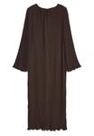 Платье NA-KD Maxi dress, Brown - фото 5