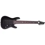 Гитара Schecter 1193 Damien Platinum-9 с 9 струнами, гриф из палисандра, сатиновый черный - фото
