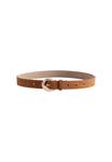 Ремень & other stories CRESCENT-BUCKLE, Dark Beige/Beige - фото