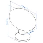 Ручка, латунного цвета, 35 мм IKEA Eneryda - фото 3