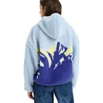 Женская куртка Chloe Kim Print Polar Roxy, синий - фото 2