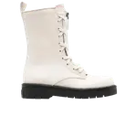 Ботинки Valentino Valentino Wmns X Combat Leather Boot 'Neutrals', кремовый - фото