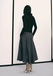 Юбка Mango A-line skirt, Grey - фото 3