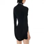 Платье с длинным рукавом Alexander Wang, черный - фото 2