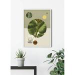 Фреска Komar Green Structure, разноцветный - фото 3