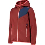 Флис CMP Fix Hood 32H1285, оранжевый - фото 3