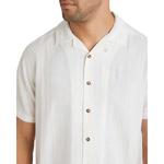 Мужская рубашка Beat Stripe SS RVCA, Cloud - фото 4