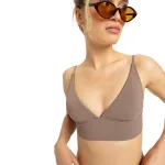 Lasca Roxy женский топ, коричневый - фото 2