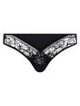 Трусики Chantelle Easy Feel Floral Touch, черный - фото